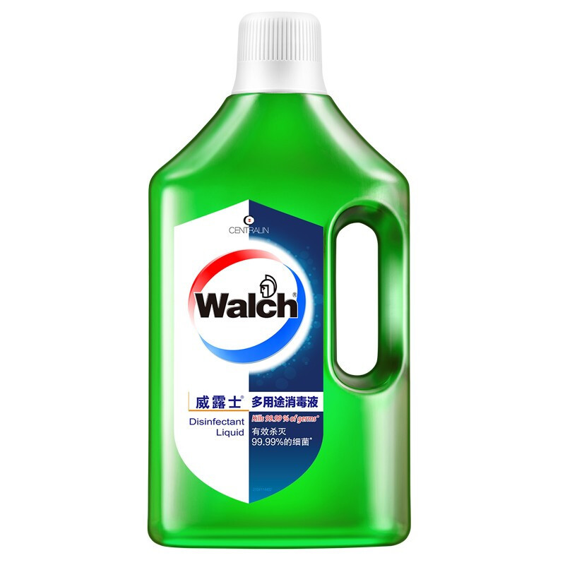 威露士(Walch) -消毒杀菌组合(多用途消毒液青柠 1.5L+特强杀菌喷雾500ml)高清大图