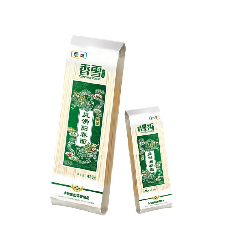香雪(XIANGXUE)尚品爽滑阳春面425g/袋 汤面 捞面 炒面 中粮出品