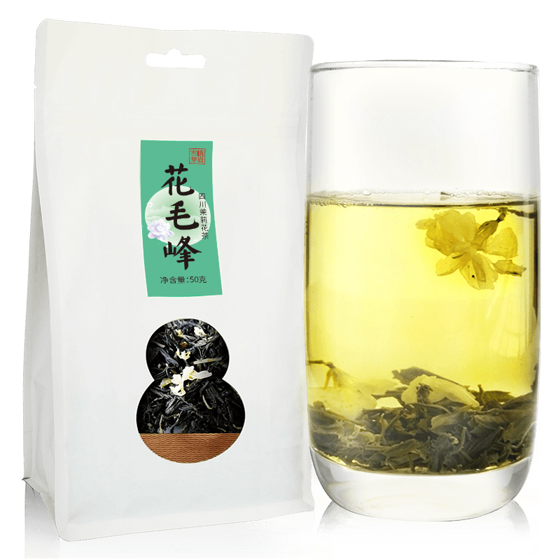 峨眉雪芽 花毛峰50g 简包装浓香四川花毛峰绿茶叶