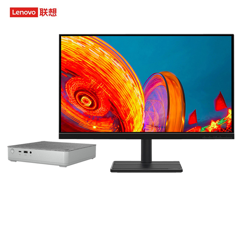 联想(lenovo)天逸510s mini台式机 1升小机箱电脑整机(i3-10100 8g