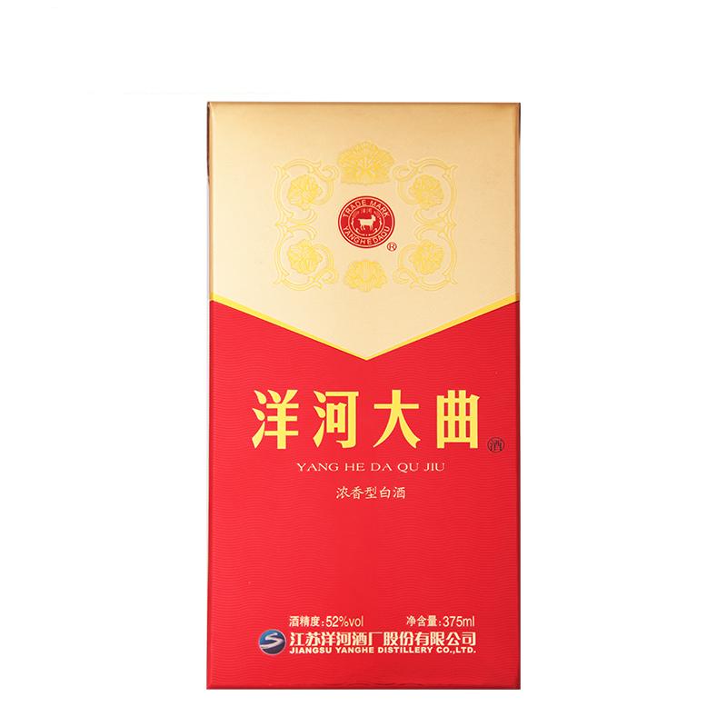 洋河大曲52度500ml 口感绵柔浓香型【价格图片品牌报价】-苏宁易购