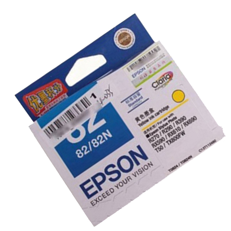 爱普生(EPSON) 黄色 原装 墨 盒 T0824 C13T112480 (单位:盒)