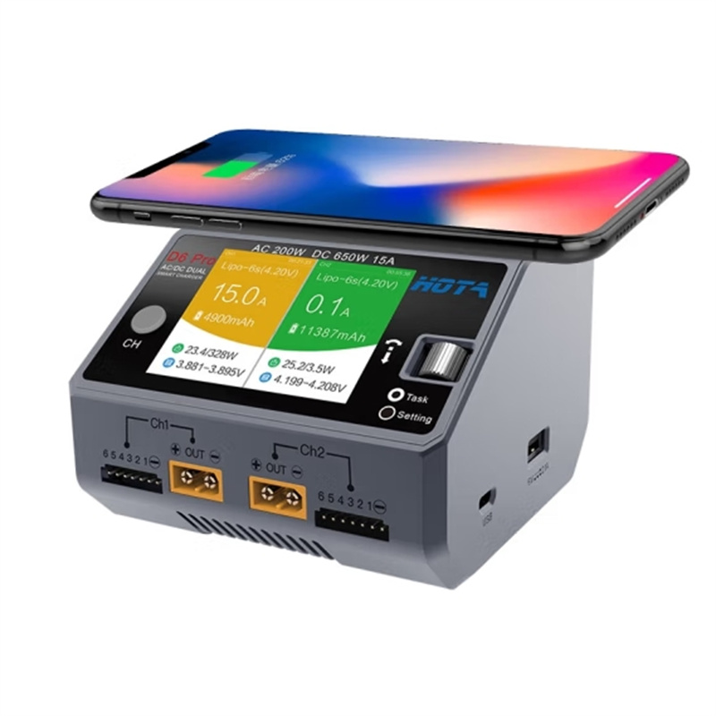 D6 Pro 智能平衡充电器 航模车模锂电池中文充电机高清大图