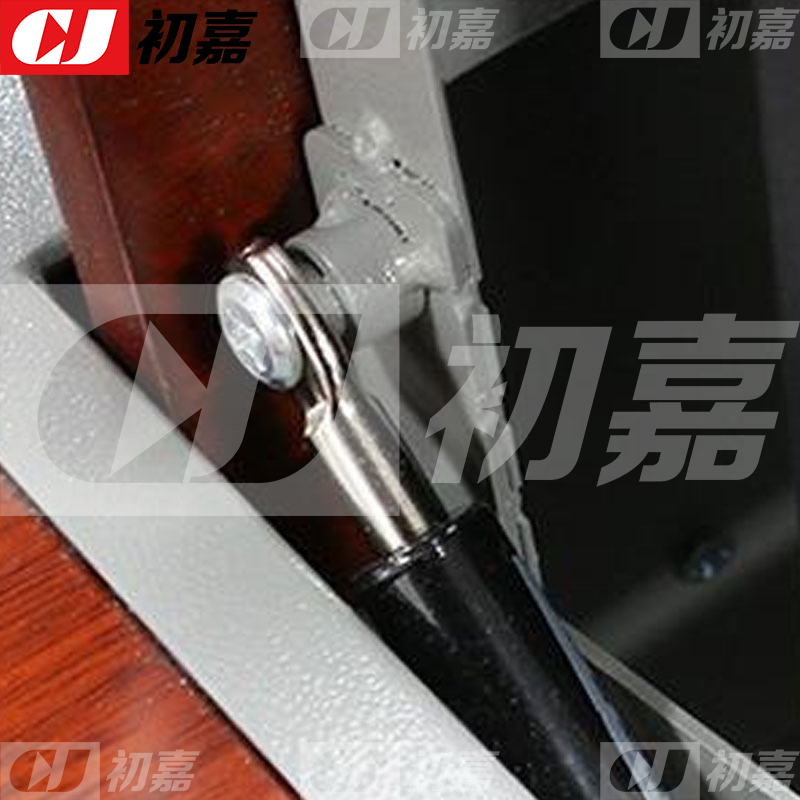 初嘉(CJ) 多媒体翻转电脑桌电教室培训桌隐藏式机房电脑桌 三人位