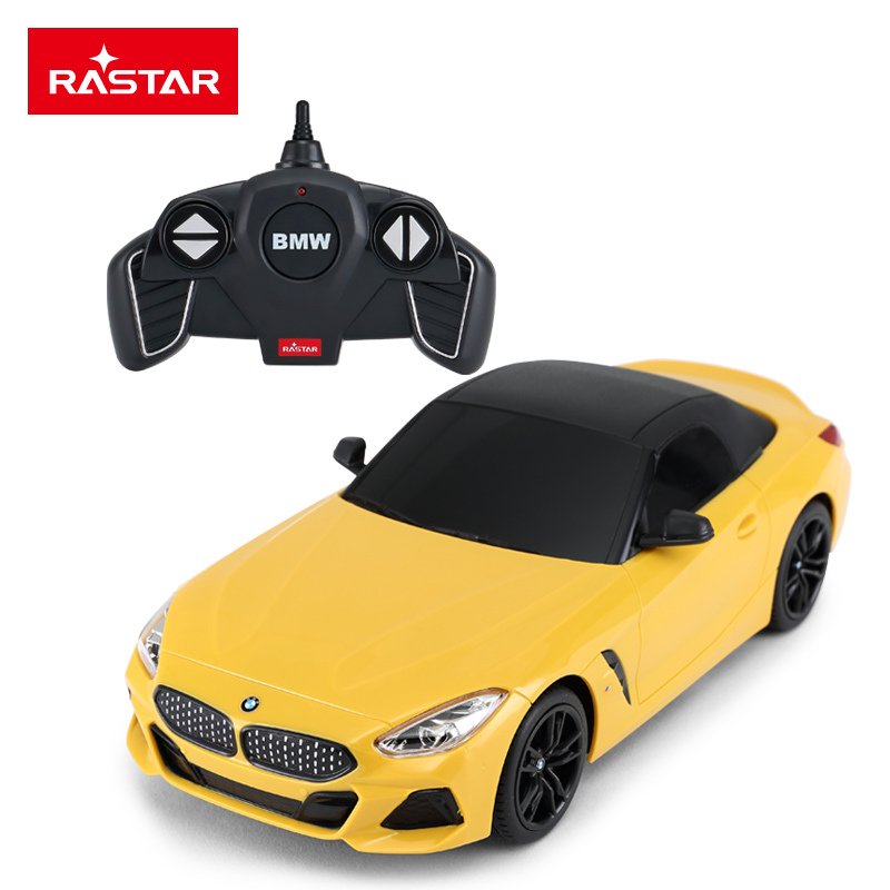 星辉(Rastar)1:18宝马Z4遥控汽车 儿童玩具车宝宝遥控跑车模型95900红色