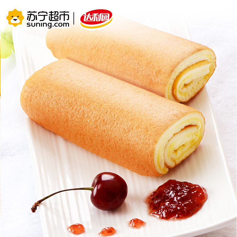 达利园 糕点 面包 零食 瑞士卷720g(品质早餐)高清大图