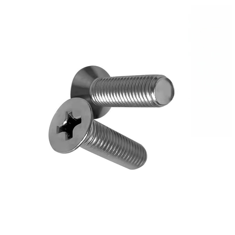 冰匠 304不锈钢十字平头螺丝沉头螺丝钉小机螺钉 袋高清大图