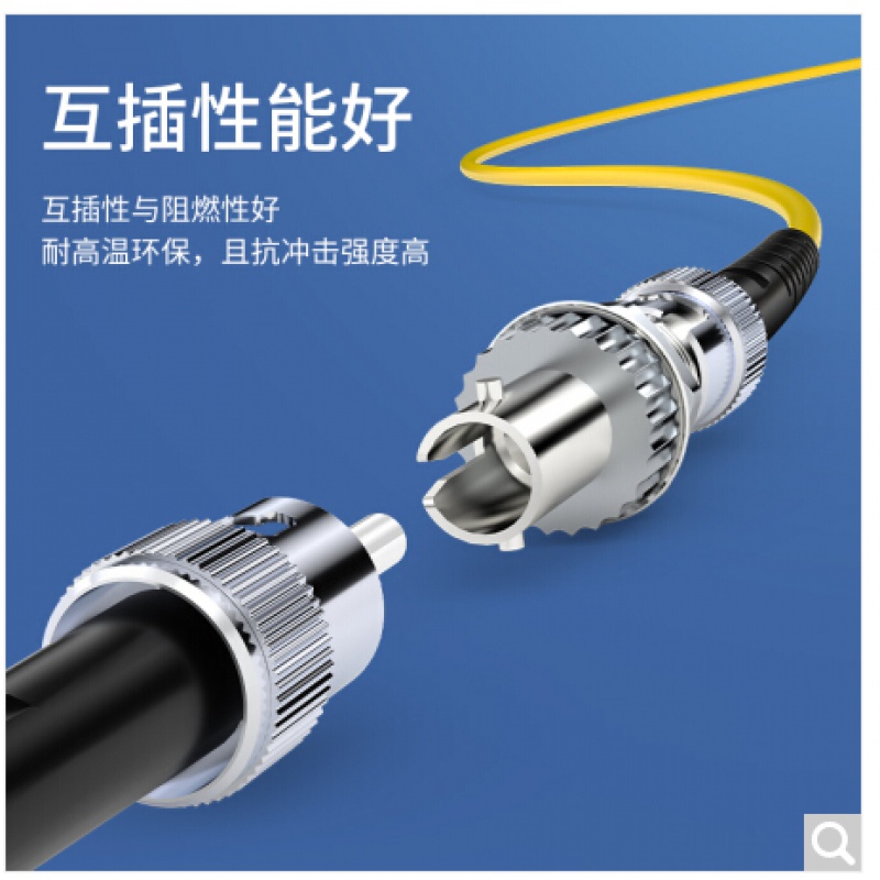山泽GFS-11 光纤适配器 FC-SC (一个装)可定制高清大图