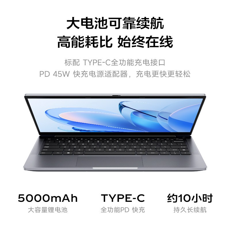 联想异能者P16H(英特尔N150/16G/512G windows11)16寸笔记本电脑轻薄便携办公学习学生网课高清大图