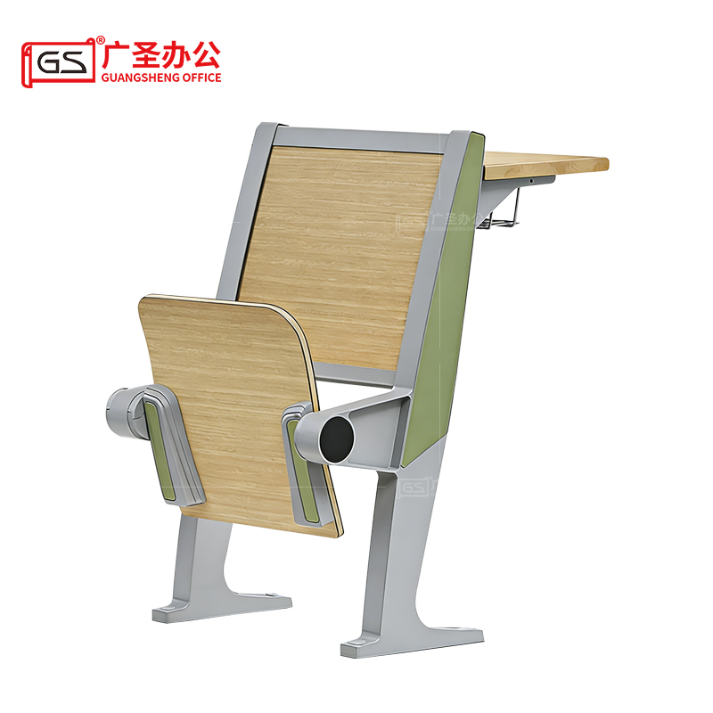 GS 阶梯椅礼堂椅中排带写字板 GSKY37高清大图