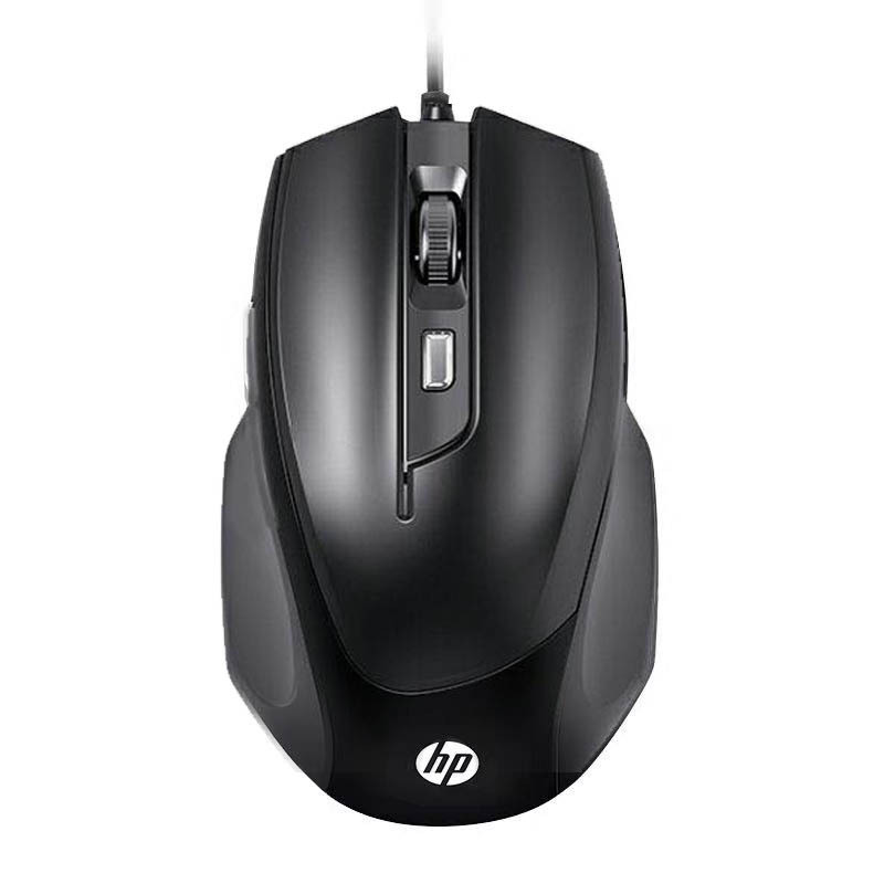 hp惠普m150有线光电鼠标游戏吃鸡lol办公家用usb接口笔记本电脑专用