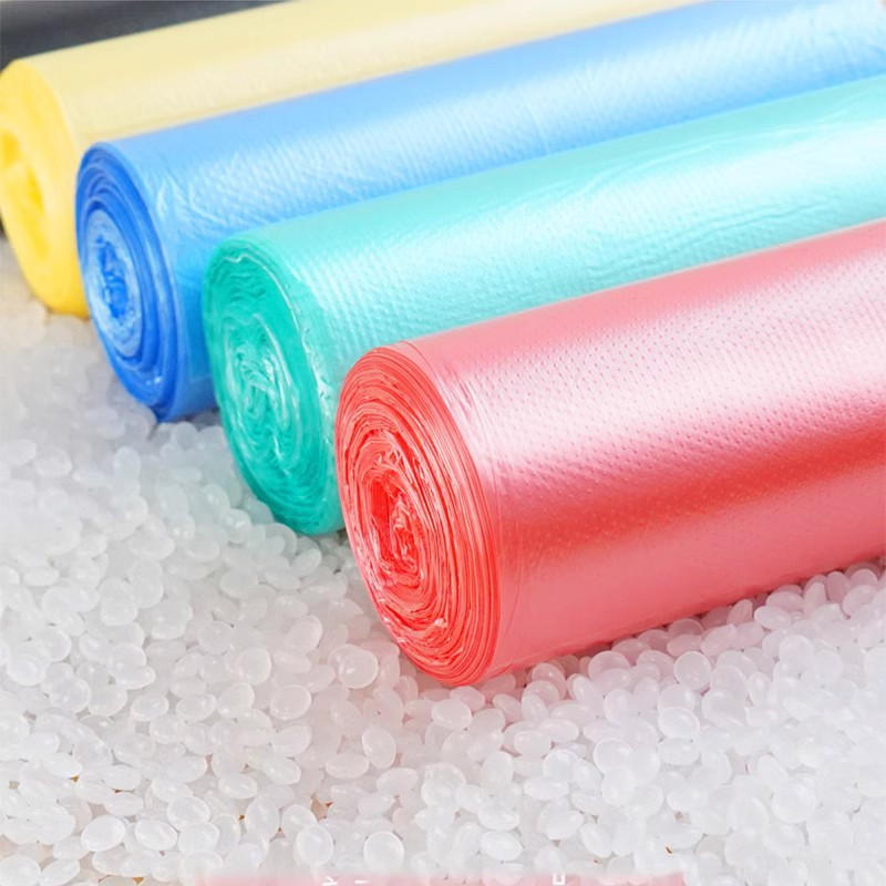 10卷*30只靓涤加厚垃圾袋彩色厨房卫生间家用塑料袋中大号45*55cm