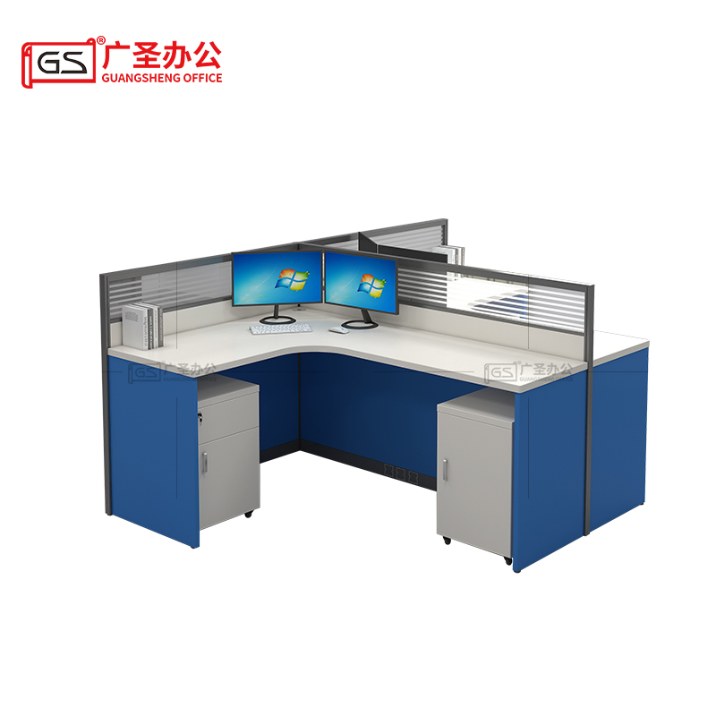 GS广圣 办公桌屏风工位卡座电脑桌 JH2217 张高清大图