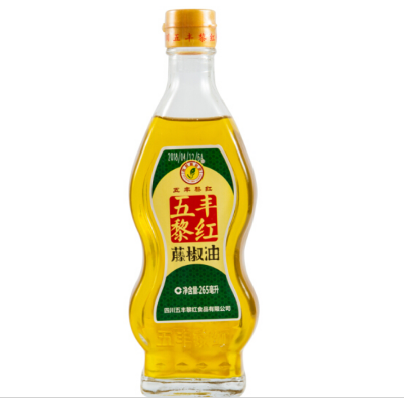 CCSM 五丰黎红 汉源藤椒油 265ml 凉拌佐料 四川调味料 265ml*12瓶/件