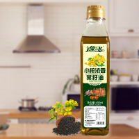 逸飞小榨浓香菜籽油450ml食用油
