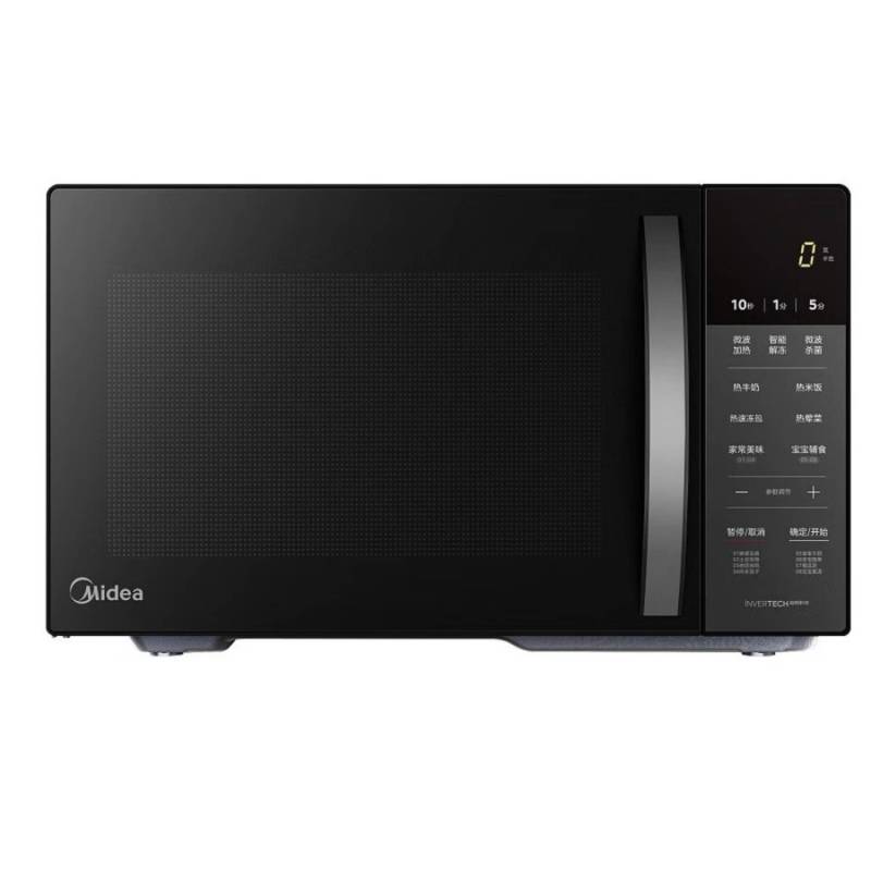 美的(Midea)家用微波炉5档变频火力360°均匀加热多功能菜单微波一级能效PM23T3_
