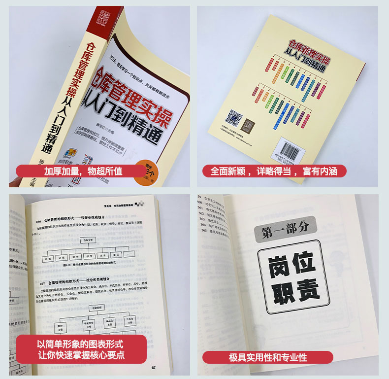 [正版]仓库管理实操从入门到精通 仓库主管365天超级管理手册 企业管理库房仓储管理书籍 仓储规划设计 物品搬运管理书高清大图