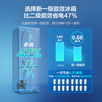 海信(Hisense)251升冰箱三开门风冷无霜一级能效省电变频小冰箱变温冷藏冷冻以旧换新BCD-251WYK1DPJ
