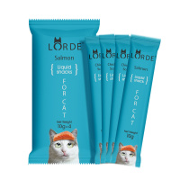 LORDE里兜三文鱼猫条10g*4条猫零食 猫咪磨牙零食