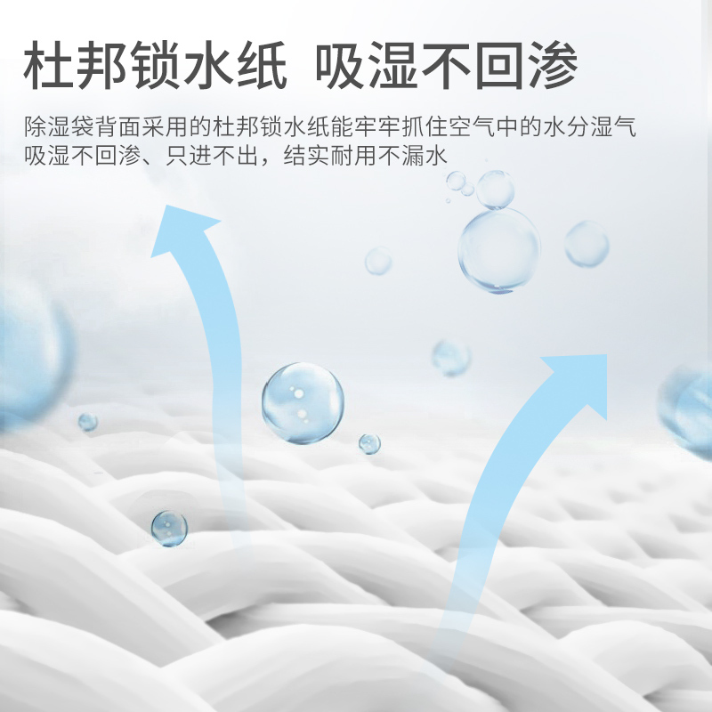 绿之源 小黄人除湿袋(120g*5)干燥剂除湿剂除湿盒室内衣柜除湿桶防潮剂抽吸湿盒器防霉吸潮包片