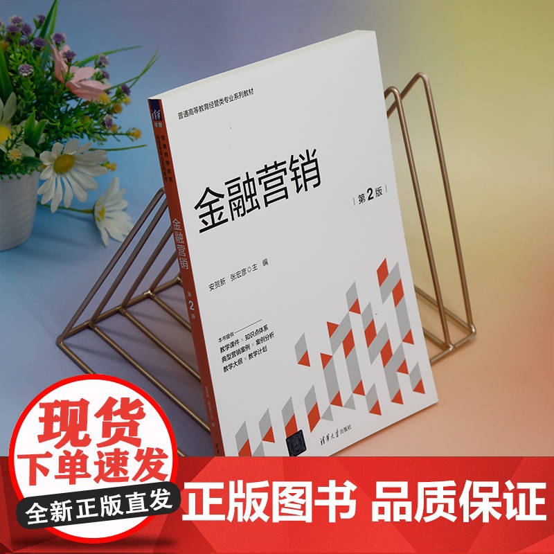 正版新书 金融营销 第2版 安贺新张宏彦 清华大学出版社 金融市场市场营销学高等学校教材高清大图