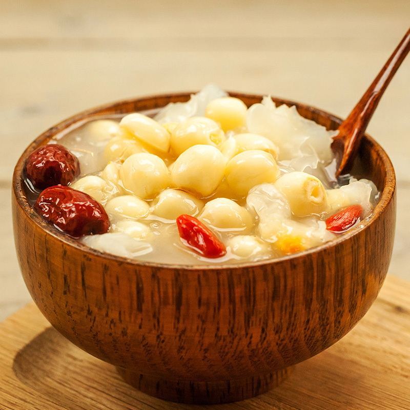 方家铺子 湘莲子250g/袋 湖南湘潭特产白莲子湘莲子 通芯磨皮莲子