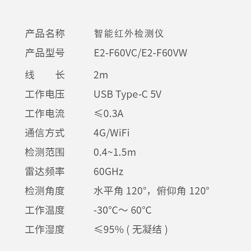 泰迪信 E2-F60 智能检测仪 智能家居高清大图