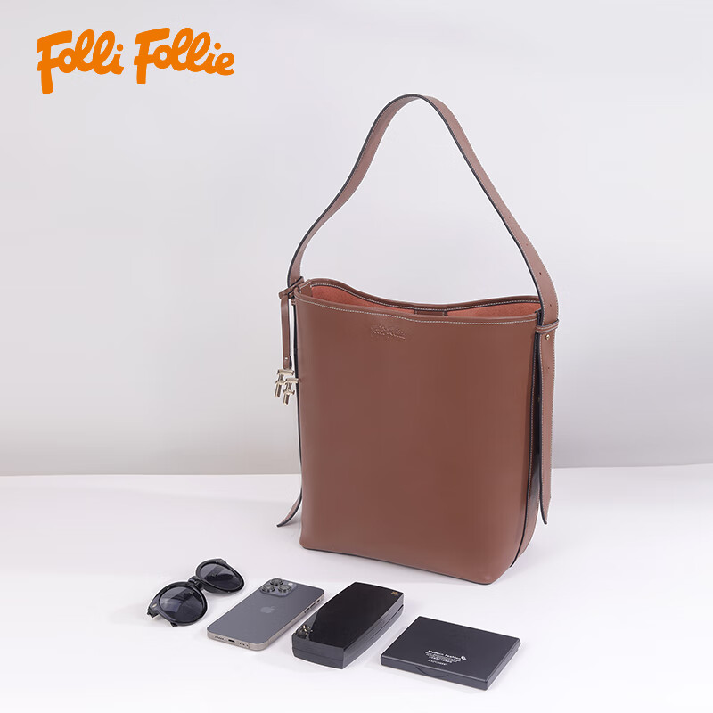 FOLLI FOLLIE 大容量水桶包(两件套)(SB24JLP002)高清大图