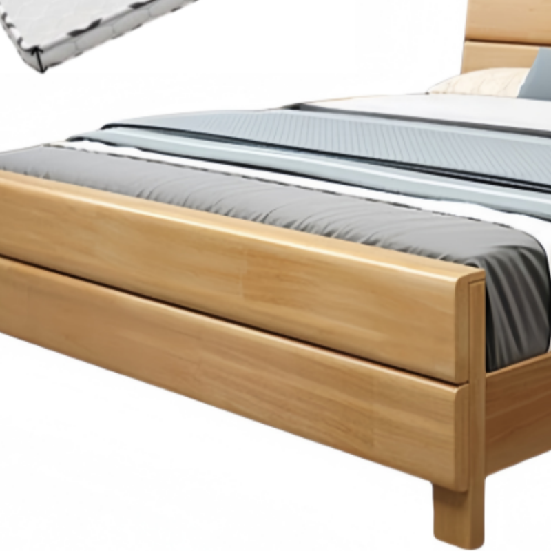 豫龙都 宿舍床+床垫 1*2m套高清大图