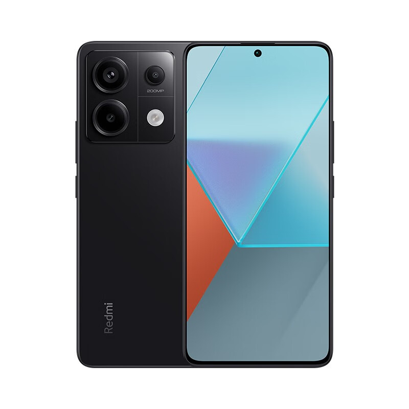 小米 Redmi Note 13Pro 子夜黑 8GB+128GB 第二代1.5K高光屏 67W闪充 5G智能手机