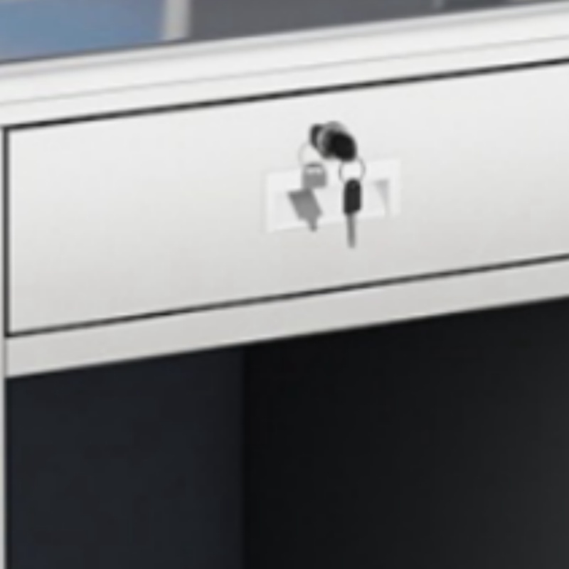 烁恒 办公桌1.6米 张高清大图