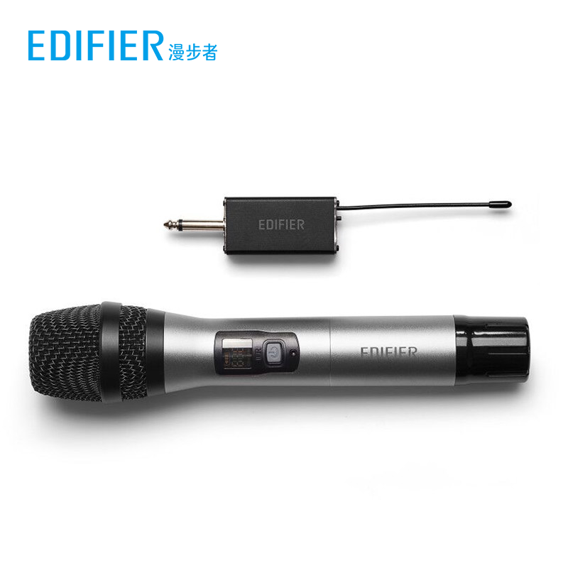 Edifier/漫步者 IU2车载无线K歌麦克风KTV话筒直播抗干扰即插即用高清大图