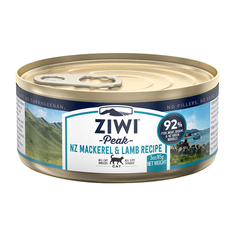 ziwi巅峰猫咪罐头马鲛鱼羊肉罐头85g
