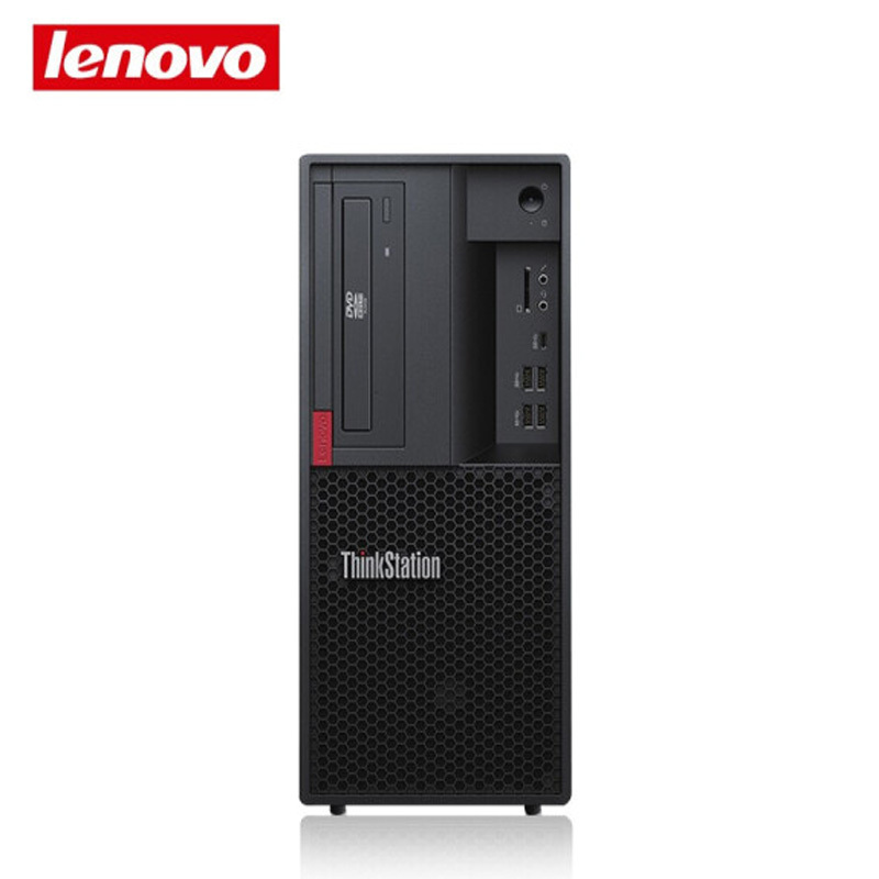 联想 ThinkStation P340 台式图形工作站设计分屏主机I7-10700/32G内存/1T硬盘/p2200