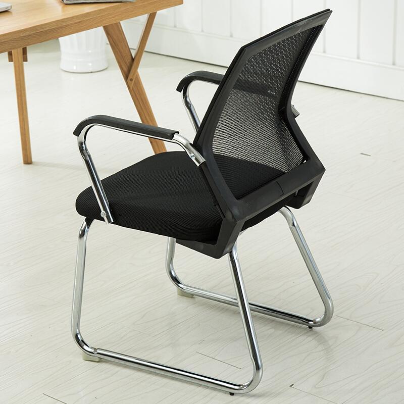 艾一 Aiee 椅子 凳子aiee电脑椅家用办公椅四脚椅子会议椅麻将椅职员椅学生椅棋牌室椅子升级款黑框黑网背钢制脚 价格图片品牌报价 苏宁易购富宇智能家居专营店