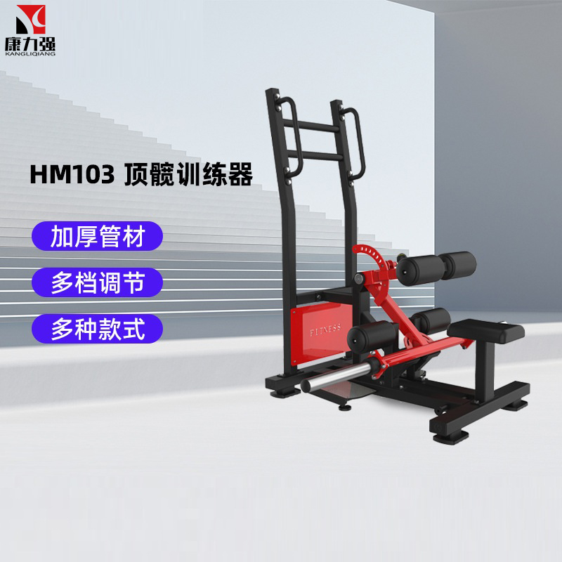 康力强HM103顶髋训练器健身房商用挂片式站式深蹲站姿顶髋训练器材高清大图