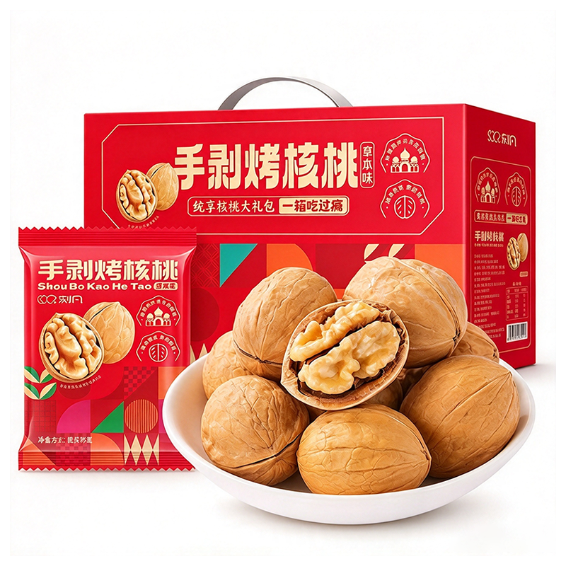 刻凡 核桃礼盒 1000g 盒