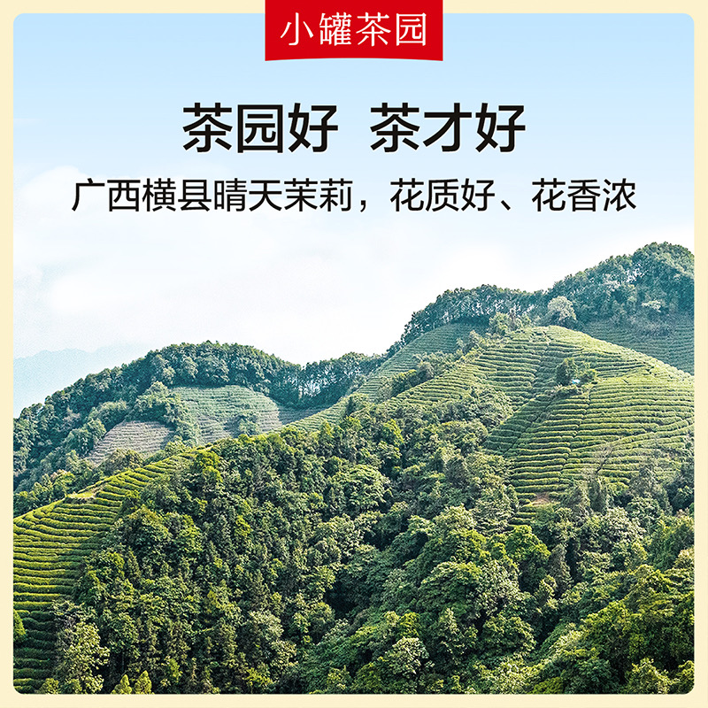 小罐茶 小罐茶园金标系列茉莉花茶2.0版100g/罐高清大图