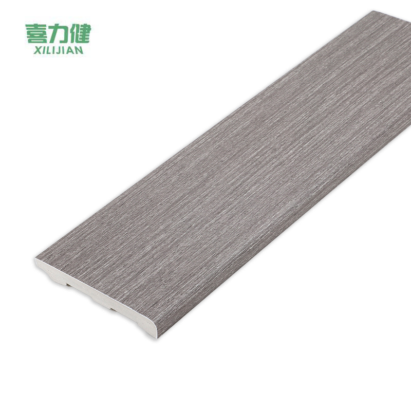 喜力健 PVC实心踢脚线 长3M*高8CM*厚10MM-科技木 根