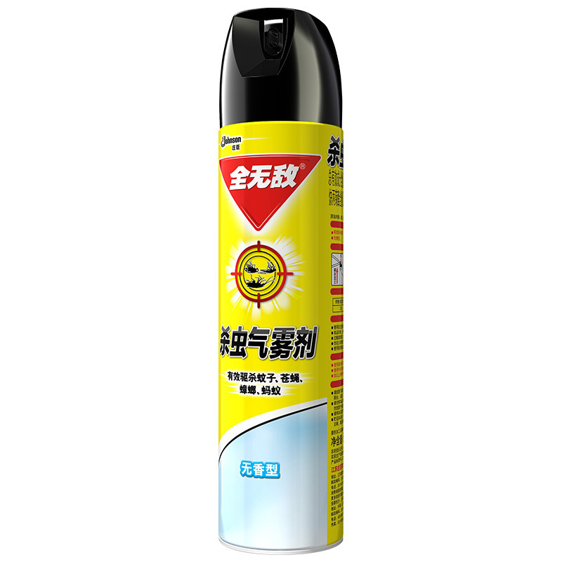 全无敌(qwd )杀虫气雾剂 无香型 600ml 灭蟑螂 杀蚂蚁 杀苍蝇 喷雾剂 杀飞虫 杀虫剂 除虫剂[新老包装随机发