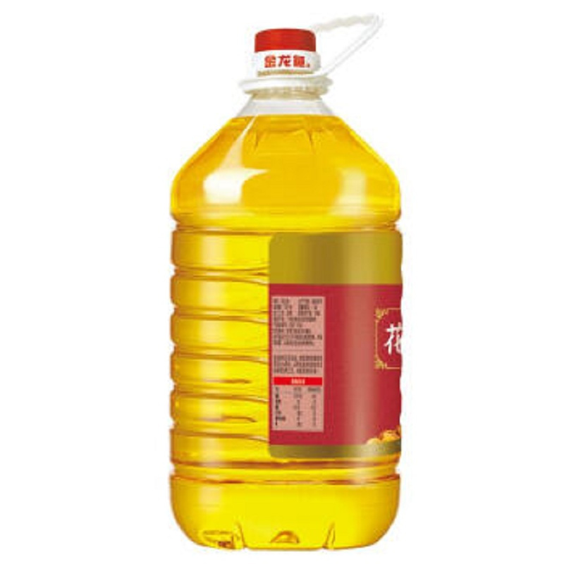 金龙鱼 食用油 压榨一级 纯正 花生油5L