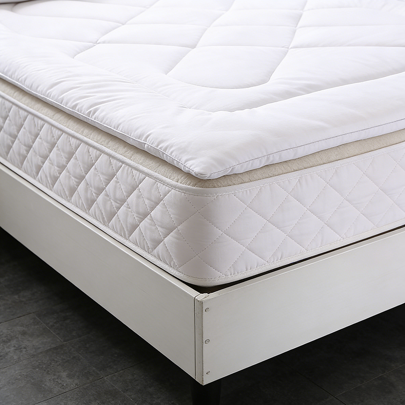 江小果 全棉褥子白色床褥床垫 90*200cm 条高清大图