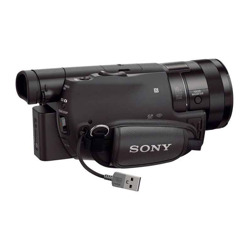 索尼(SONY)FDR-AX100E 4K高清数码摄像机 1英寸CMOS 头 支持WIFI/NFC传输