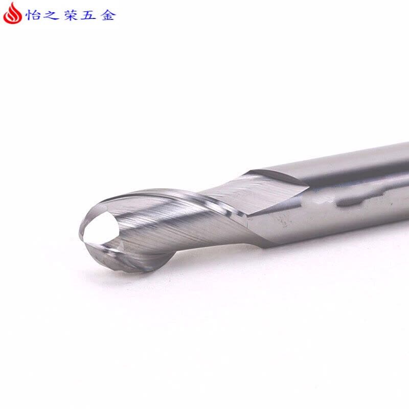 钨钢铝用铣刀2刃铝用球头铣刀R0.5 R2 R3 R4 R5 R6铝合金球刀图片