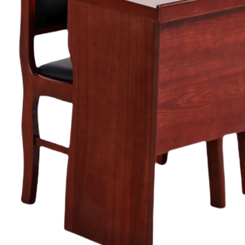 鑫木樽长条桌椅1.4m套高清大图