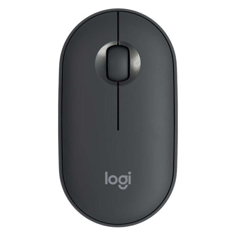 罗技(Logitech)LOGITECH PEBBLE无线蓝牙鼠标 黑色