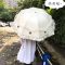 粉红色--[花][影][若][现] 太阳伞防紫外线遮阳伞韩版折叠女学生可爱蕾丝防晒睛雨伞双人两用