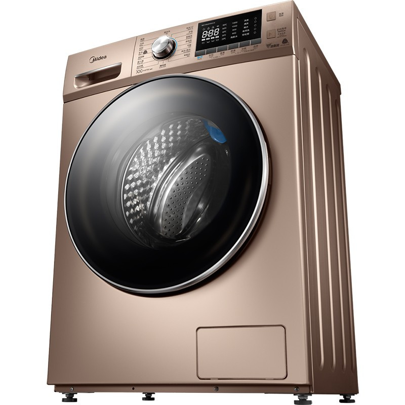 美的新爱尚mg100q05dqcj5滚筒洗衣机全自动10公斤