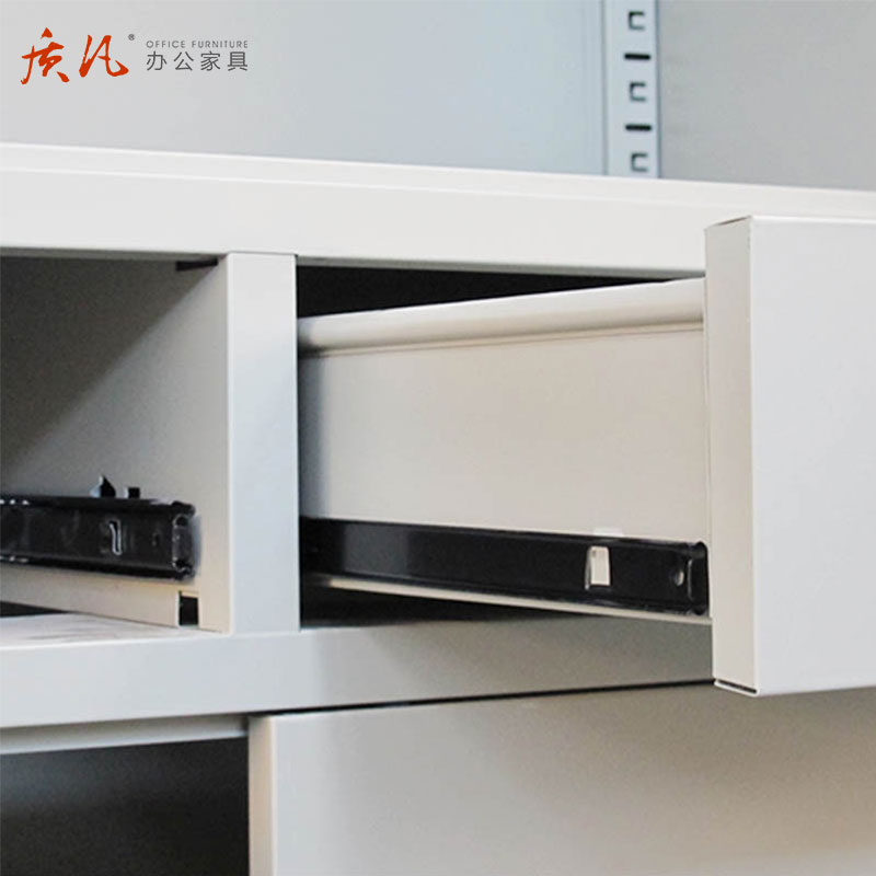 质凡更衣柜储物档案柜子 十八门更衣柜高清大图