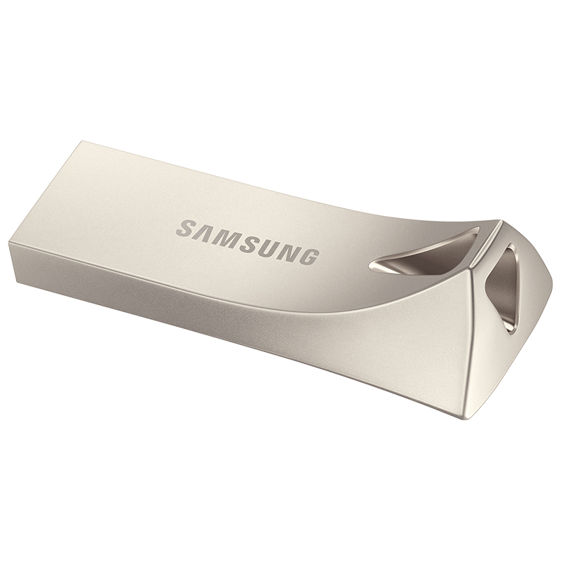 三星(SAMSUNG)USB 3.1 金属外壳 闪存盘 高速U盘 128G 传输速度400MB/s 香槟银